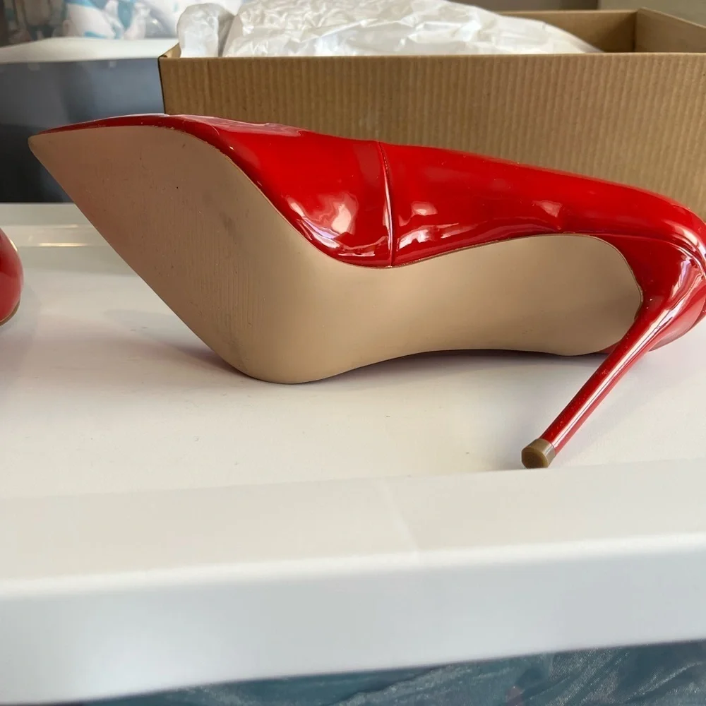 Red Stiletto Heels